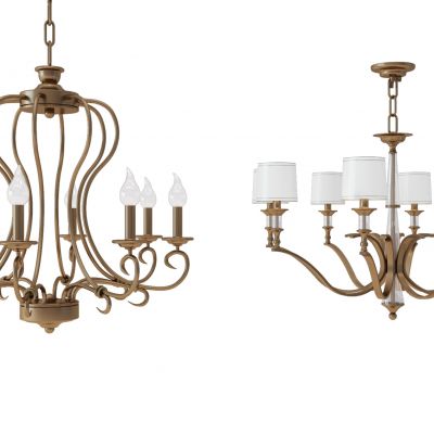 欧式美式铁艺吊灯