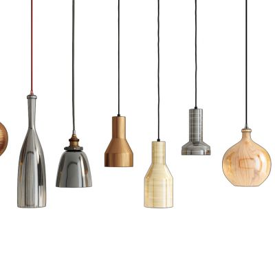 现代时尚小吊灯灯具组合