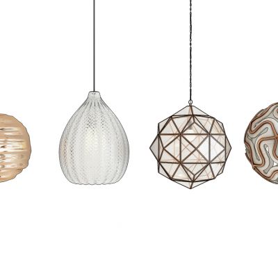 现代时尚小吊灯灯具组合