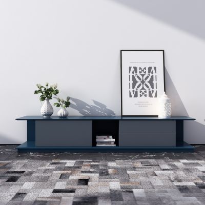 现代意式极简电视柜饰品