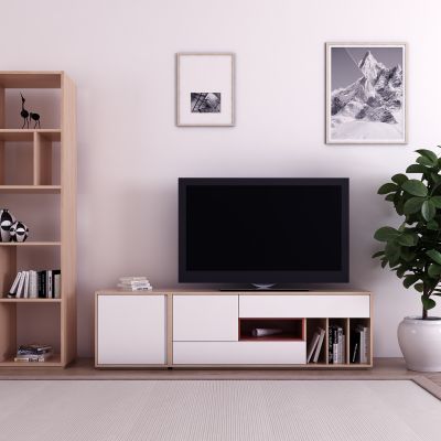 现代电视柜储物柜饰品