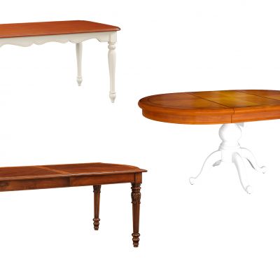 美式实木餐桌组合