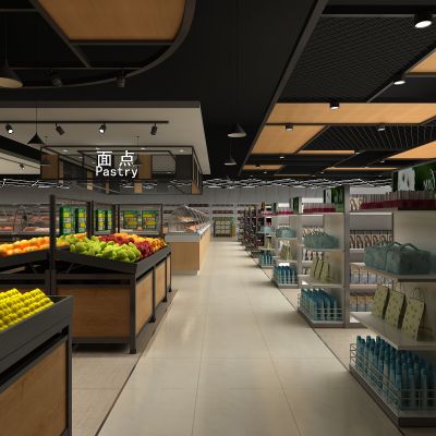 现代商场超市