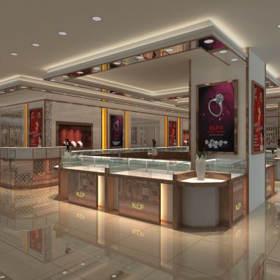 现代珠宝首饰店