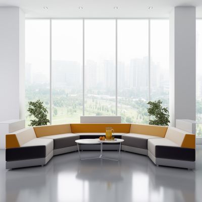 现代休闲沙发茶几饰品