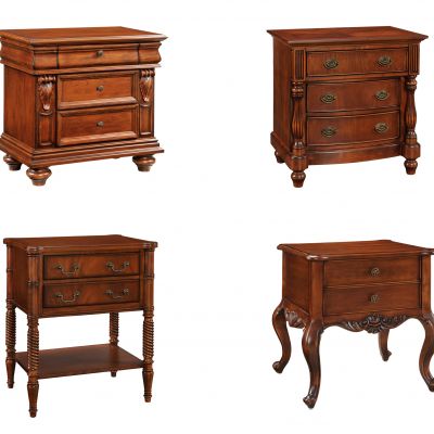 美式床头柜组合