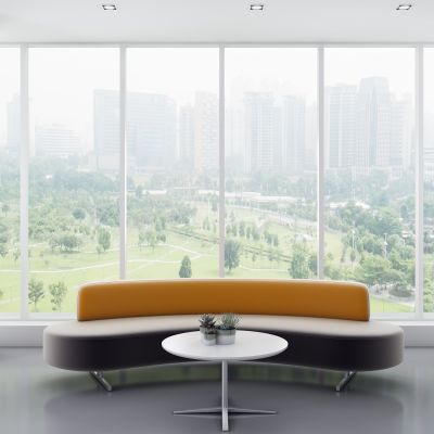 现代休闲沙发茶几