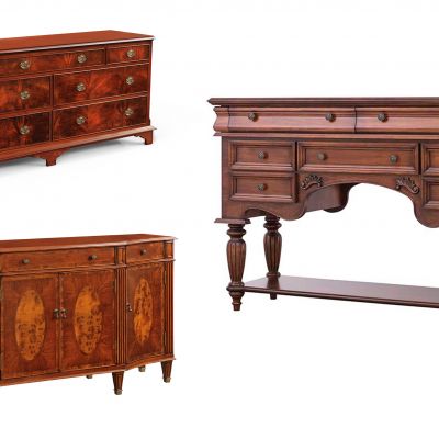 美式装饰柜组合