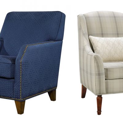 美式布艺单人沙发组合