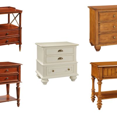 美式床头柜组合