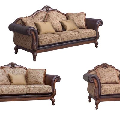 美式沙发组合