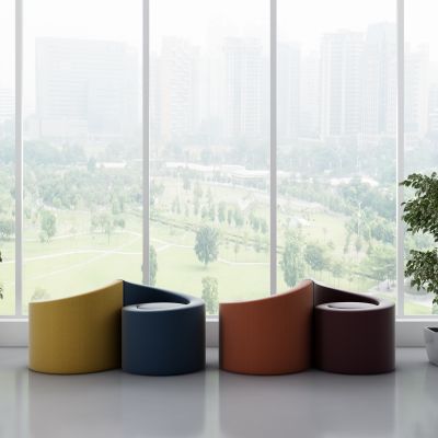 现代休闲单人沙发