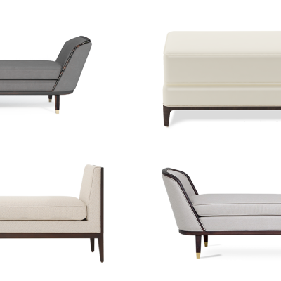 新中式床尾凳组合