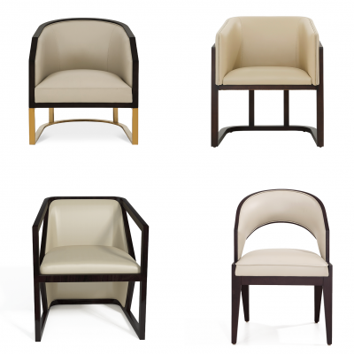 新中式休闲椅组合