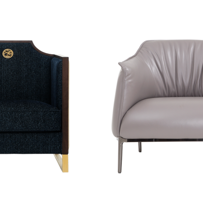 新中式单人沙发组合