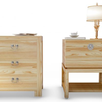 新中式床头柜组合