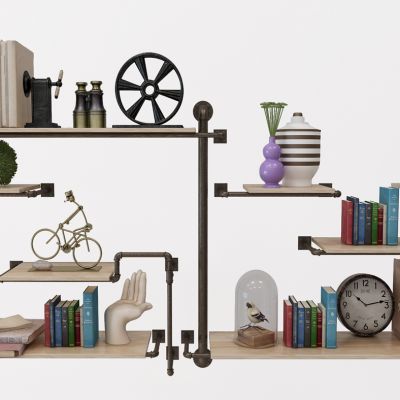 工业风层架装饰架