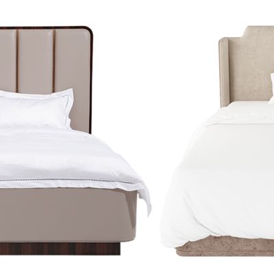 新中式双人床组合