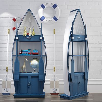 地中海大船装饰柜书柜酒柜