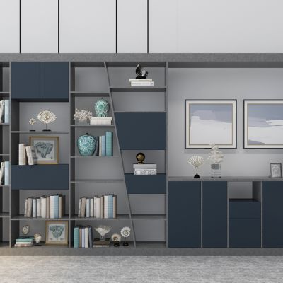 现代书柜装饰柜