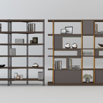现代书柜组合