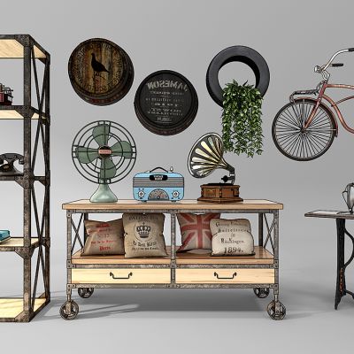 工业风装饰柜