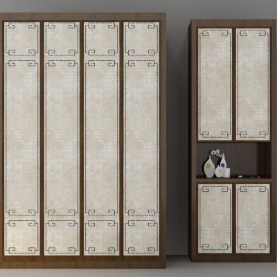 新中式衣柜组合