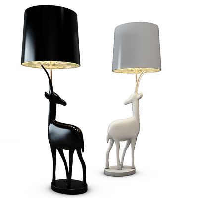 现代鹿形台灯落地灯