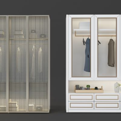 简欧式新中式衣柜
