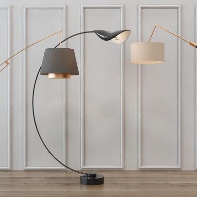 现代欧式落地灯组合