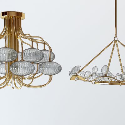 现代水晶吊灯