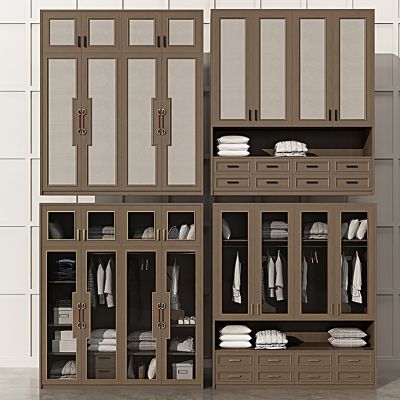 新中式衣柜衣服1