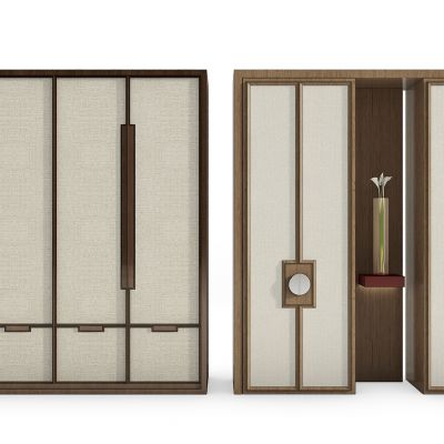 新中式衣柜摆件组合