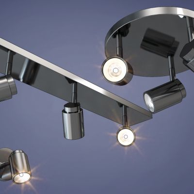 现代风格射灯组合