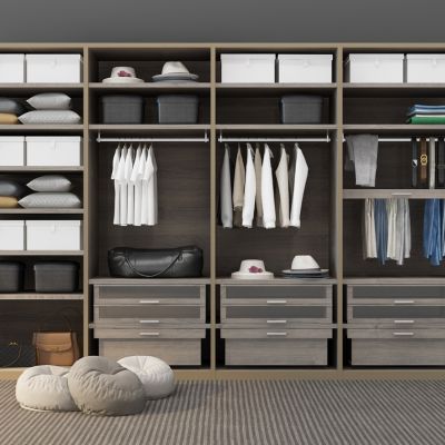 衣柜衣帽间衣柜组合