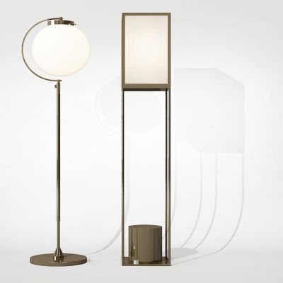 现代落地灯组合