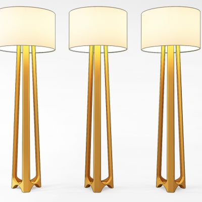 现代落地灯组合