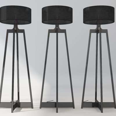 现代落地灯组合