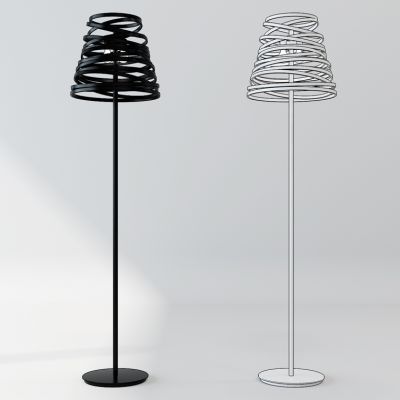 现代落地灯组合