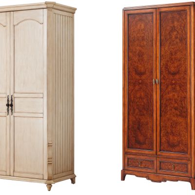 美式两门衣柜