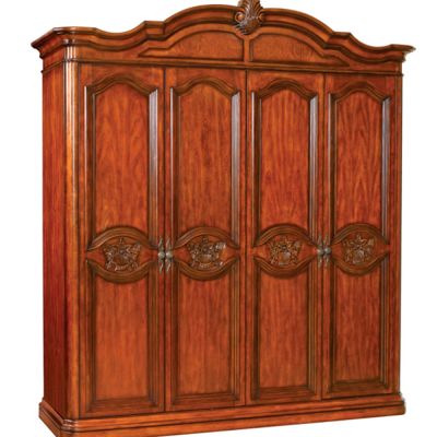 美式四门衣柜