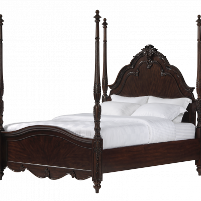 美式双人床组合