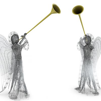 儿童天使装饰灯