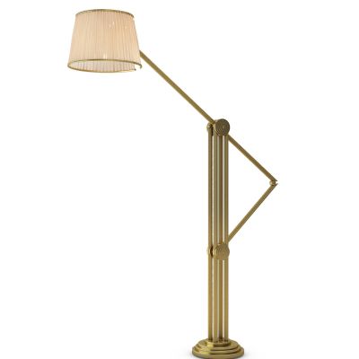 现代金属落地灯组合