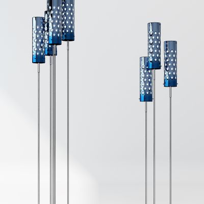 现代落地灯组合