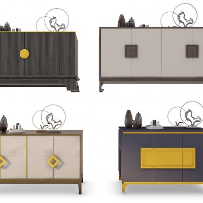 新中式玄关柜装饰柜