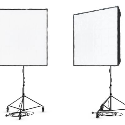 现代摄影落地灯组合