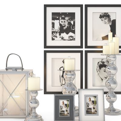 陈设品落地灯烛台