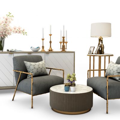 玄关柜洽谈桌椅