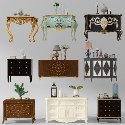 欧式装饰柜玄关柜